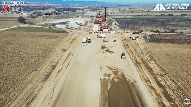 DRDP Iași, imagini de pe A7: Cât de avansate sunt lucrările pe loturile 1 și 2 – VIDEO