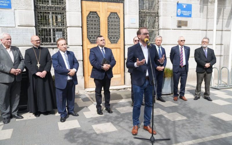 Fritz, la Marșul Învierii la Timișoara: Tradiția continuă