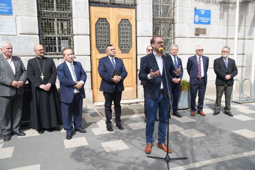 Fritz, la Marșul Învierii la Timișoara: Tradiția continuă