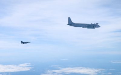 F-16 ROMÂNEȘTI, misiunea LIMITĂ: Avion Rusesc, interceptat în Baltica