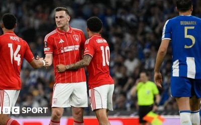Porto 1-1 Nottingham Forest: Spectacular Martim Fernandes own goal gives Forest Europa League lifeline