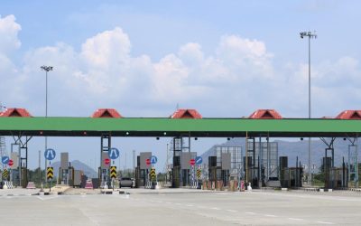 statie de taxare pe autostrada