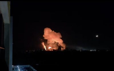 Explozie puternică la CET Vest din București: Incendiu urmat de intervenția pompierilor