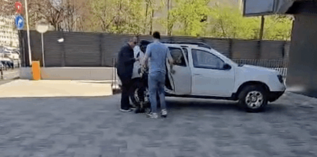 Hoț prins după furtul de țeavă de la Spitalul Pantelimon: Acum e la Poliție