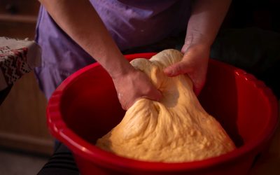 Cât timp se dă la dospit aluatul de cozonac, ca să iasă pufos și fâșii