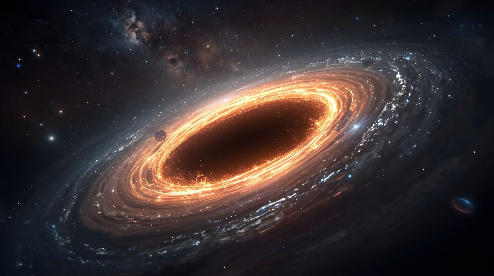 Astronomii au descoperit că găurile negre supermasive, cele mai infometate din Univers, încetinesc drastic ritmul de creștere, nu pentru că ar fi mai puține sau mai mici, ci din cauza unei lipse de „combustibil”