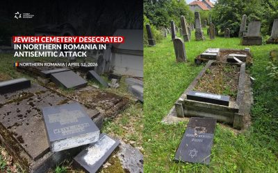 Profanare la Reghin: Cimitirul Evreiesc, vandalizat din nou. Poliția, așteptată cu detalii