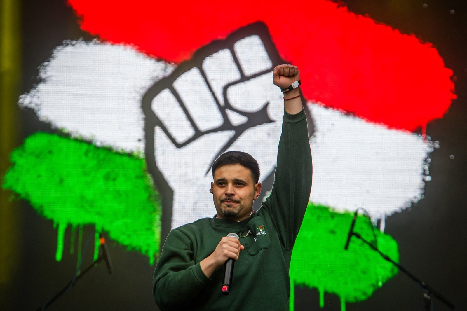 FOTO: 150.000 de oameni, protest-mamut la Budapesta împotriva lui Viktor Orban