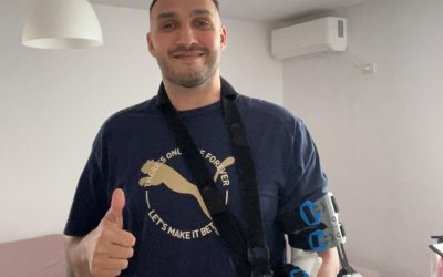 „Cred că va fi portar de handbal"