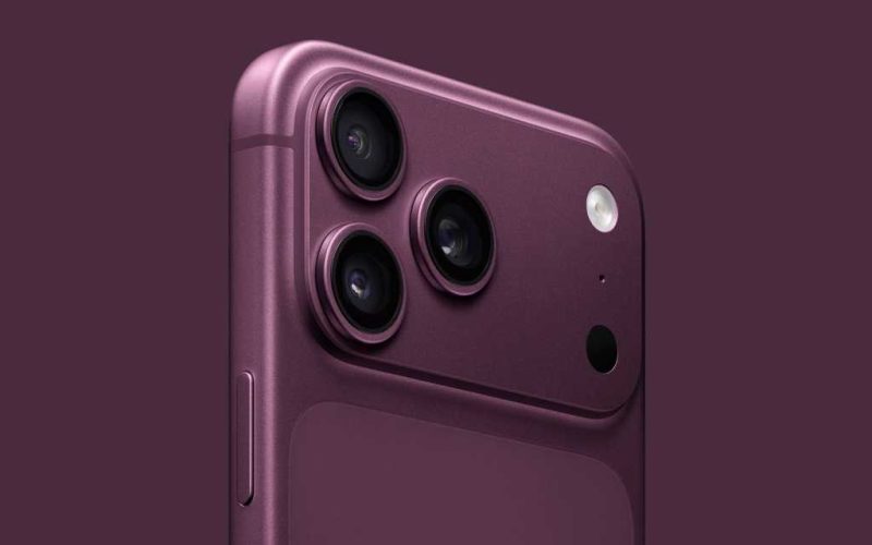 leaked iPhone 18 Pro color render in dark cherry