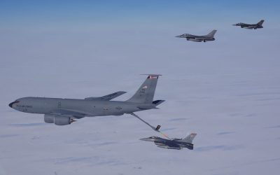 NORAD’s F-16s Practice Air Defense Operations from Remote Alaskan Airfield