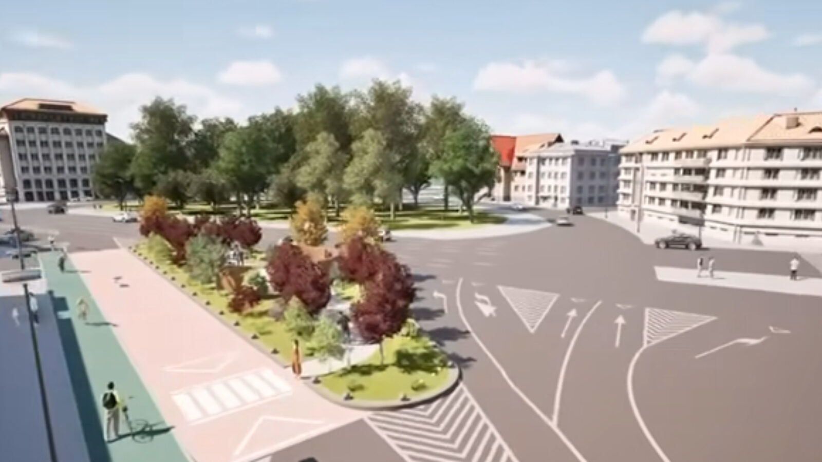 Mai multe spații verzi și zone pietonale în Dorobanți, anunță Primăria București | AUDIO