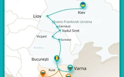 Tren Ucraina-Bulgaria, prin București: Călătorie de 30 de ore din această vară