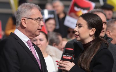 Numărul 2 din AUR, război cu Realitatea Plus: Contre cu Anca Alexandrescu