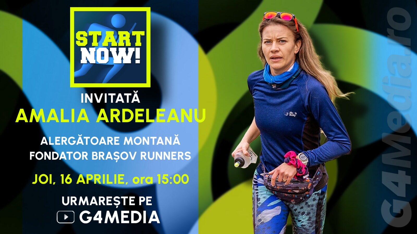 A slăbit 30 de kg cu alergare: Povestea Amaliei Ardeleanu, pe G4Media