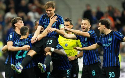 Inter-Cagliari 3-0, gol di Thuram, Barella e Zielinski