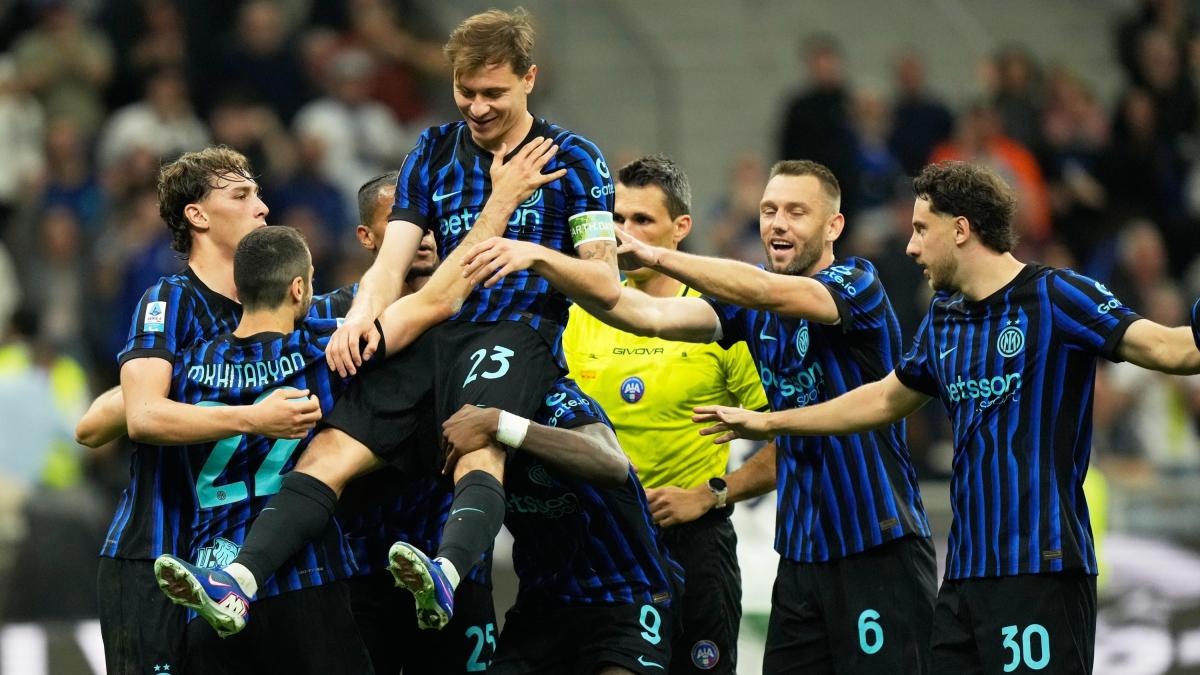 Inter-Cagliari 3-0, gol di Thuram, Barella e Zielinski