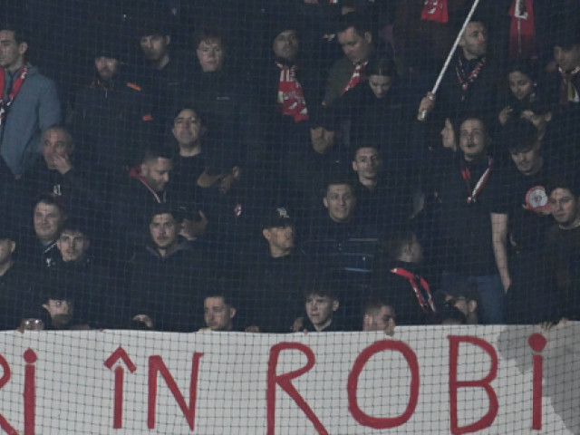 Dinamo, amendată pentru bannerul de la meciul cu Rapid