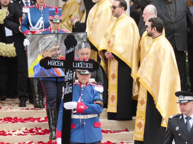 Trei discursuri la înmormântarea lui Mircea Lucescu: Cine au fost vorbitorii?