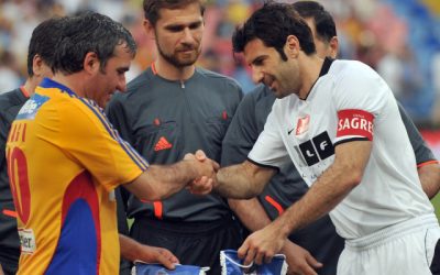 Reacție-fulger: Luis Figo, mesaj emoționant pentru Gică Hagi, noul selecționer!