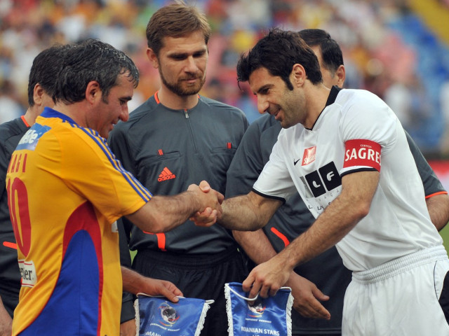 Reacție-fulger: Luis Figo, mesaj emoționant pentru Gică Hagi, noul selecționer!