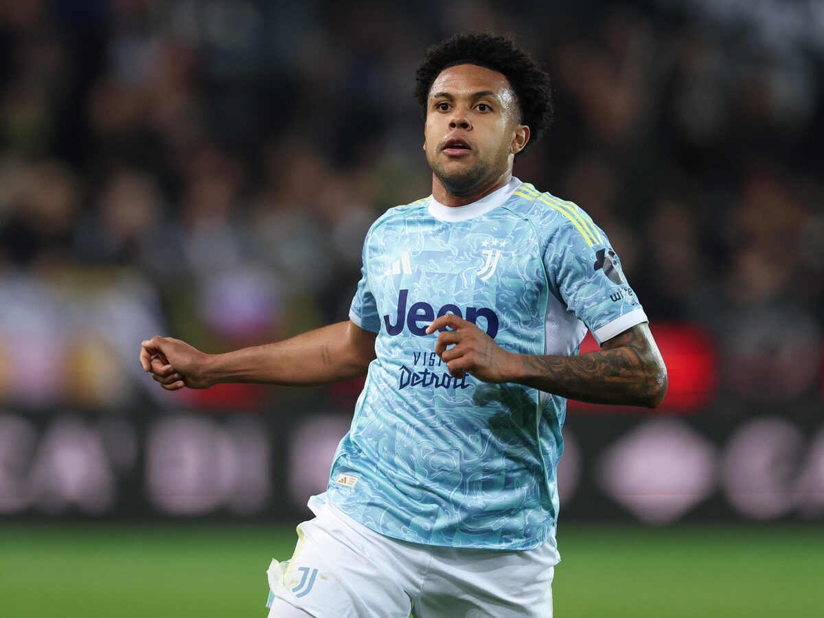 Weston McKennie in action for Juventus