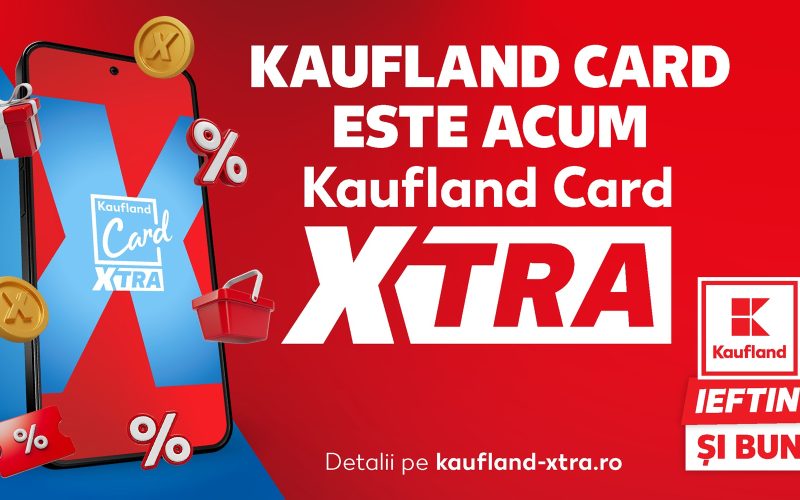 Kaufland Card devine XTRA: Sute de produse la 1 ban pentru clienți