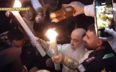 Sfânta Lumină de la Ierusalim, ajunsă-n România