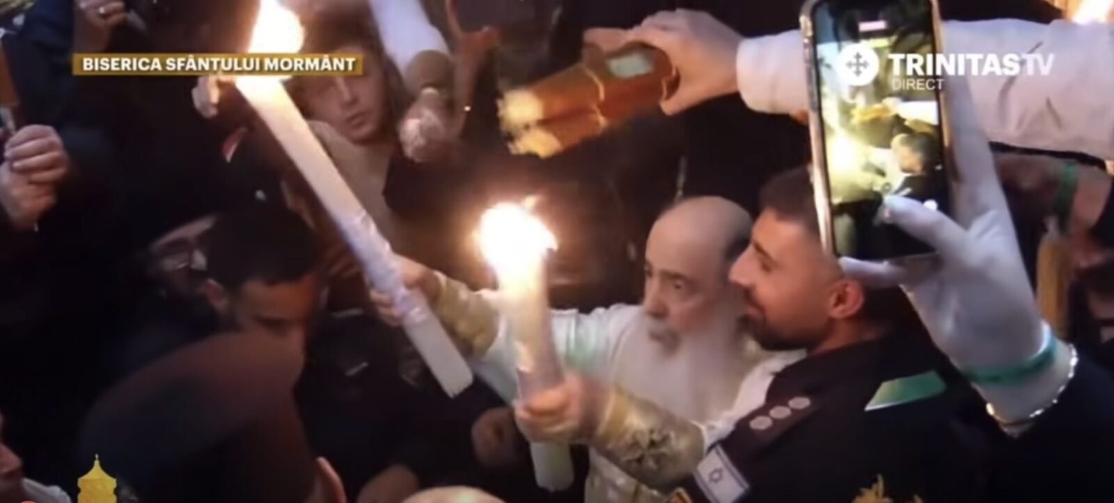 Sfânta Lumină de la Ierusalim, ajunsă-n România