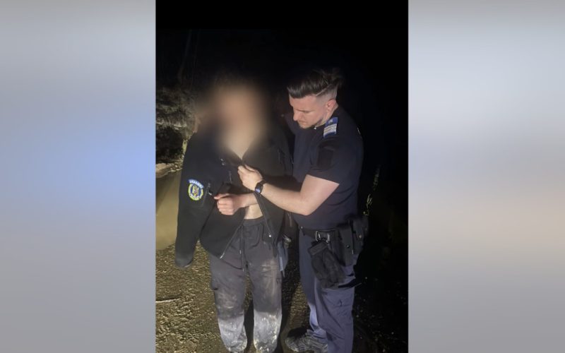 Tânăr, salvat de jandarmi: Ursul l-a fugărit, și-a abandonat motocicleta!