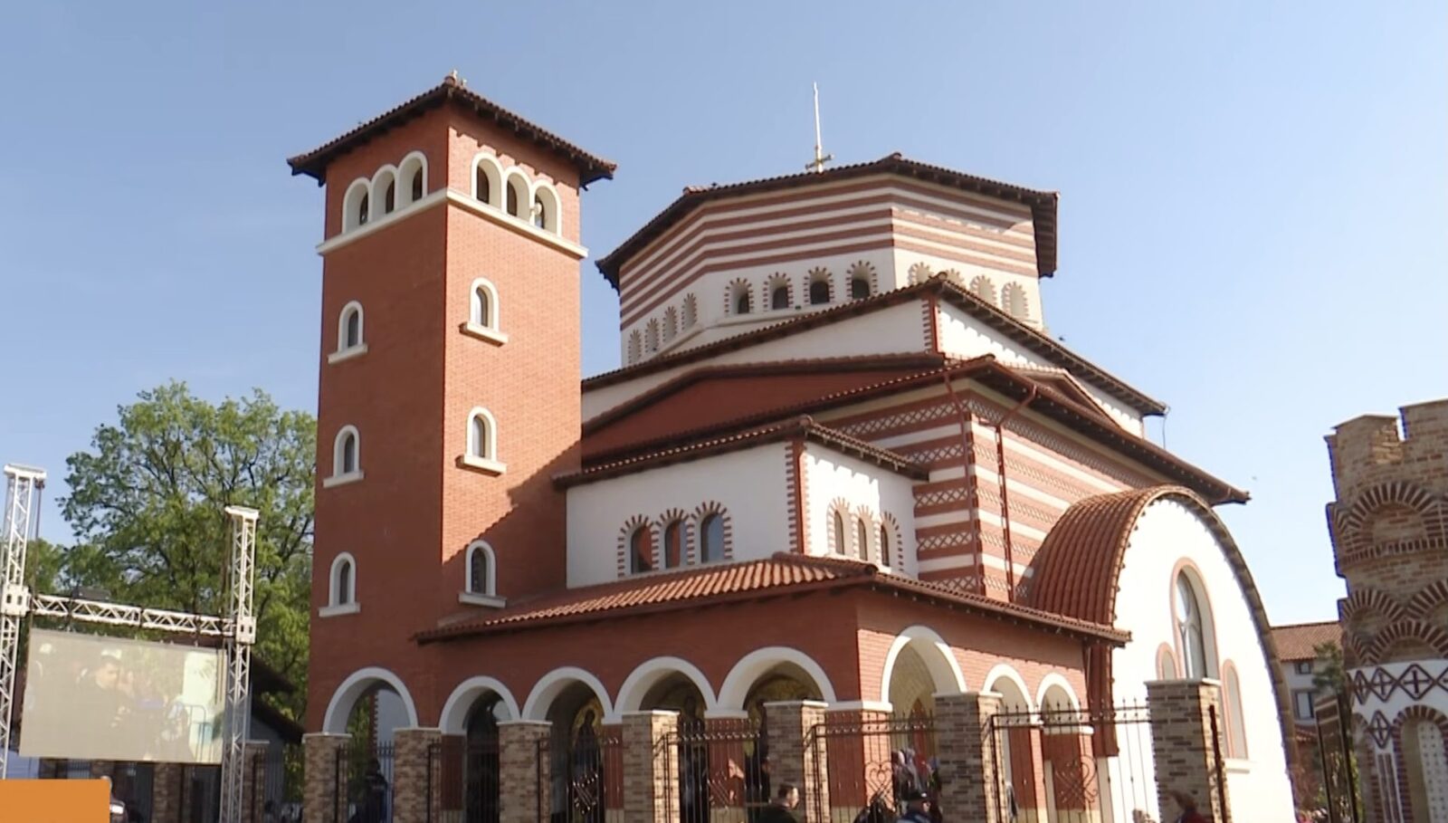 Capul Sfântului Gheorghe, adus din Sfântul Munte la Pantocrator Teleorman
