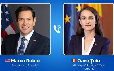 Oana Țoiu și Marco Rubio, discuții cruciale: România și SUA, mai apropiate ca oricând