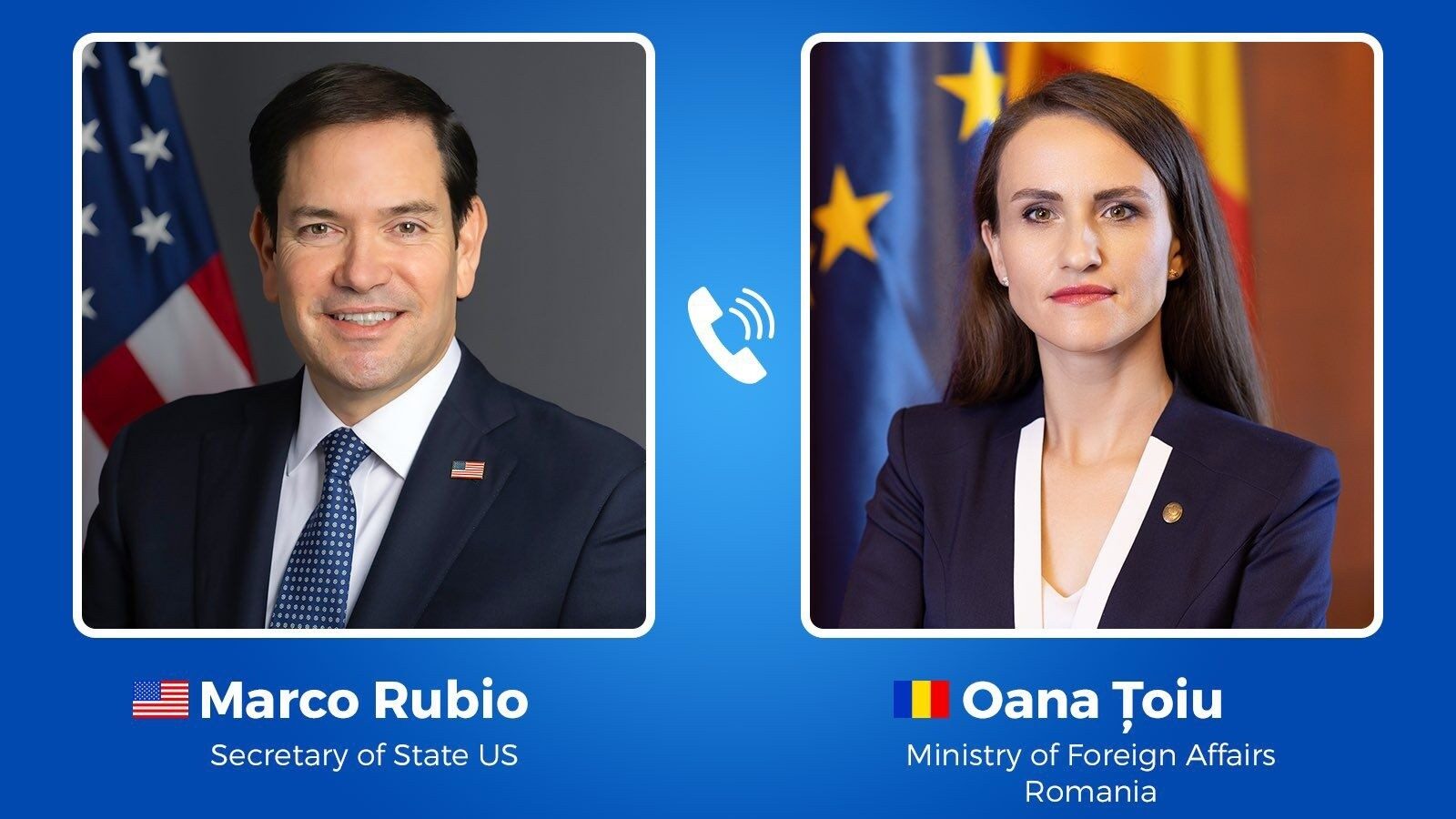 Oana Țoiu și Marco Rubio, discuții cruciale: România și SUA, mai apropiate ca oricând