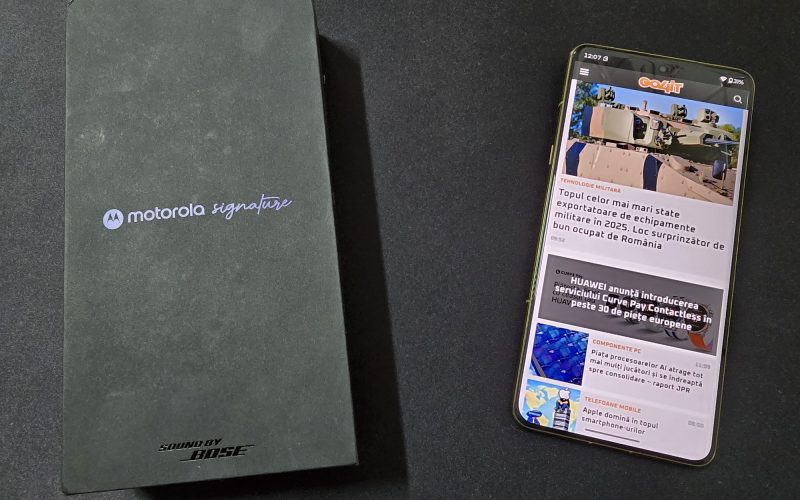 Motorola Signature: Ucigașul de flagship cu camere uluitoare