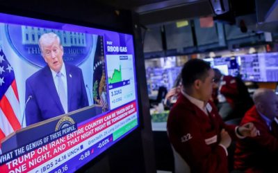 Oil prices drop and stocks rally after Trump’s ceasefire announcement