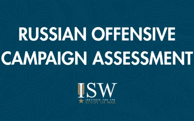 Russian Offensive Campaign Assessment, April 10, 2026