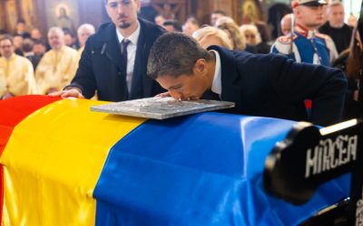 Răzvan Lucescu, cuvinte sfâșietoare la înmormântarea lui Mircea Lucescu