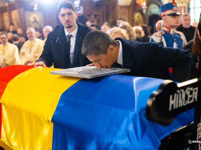 Răzvan Lucescu, cuvinte sfâșietoare la înmormântarea lui Mircea Lucescu