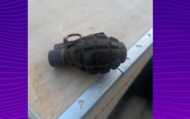 Alertă la Galați: O grenadă, descoperită pe stradă