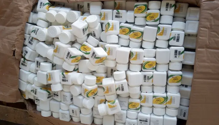 Vameșii bulgari confiscă peste 550.000 de pastile pentru bărbați. Destinația? Țările de Jos, via România