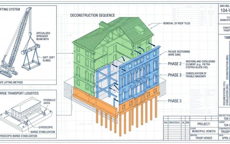 Europa, pe cale să dispară: Un oraș-vedetă, mutat bucată cu bucată