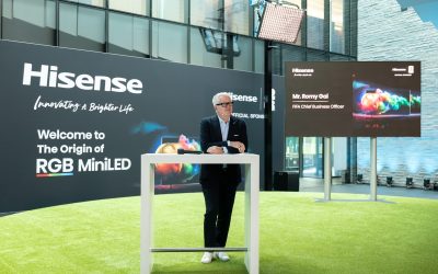 Hisense dezvăluie televizoare MiniLED 2026 la FIFA: Parteneriat de impact