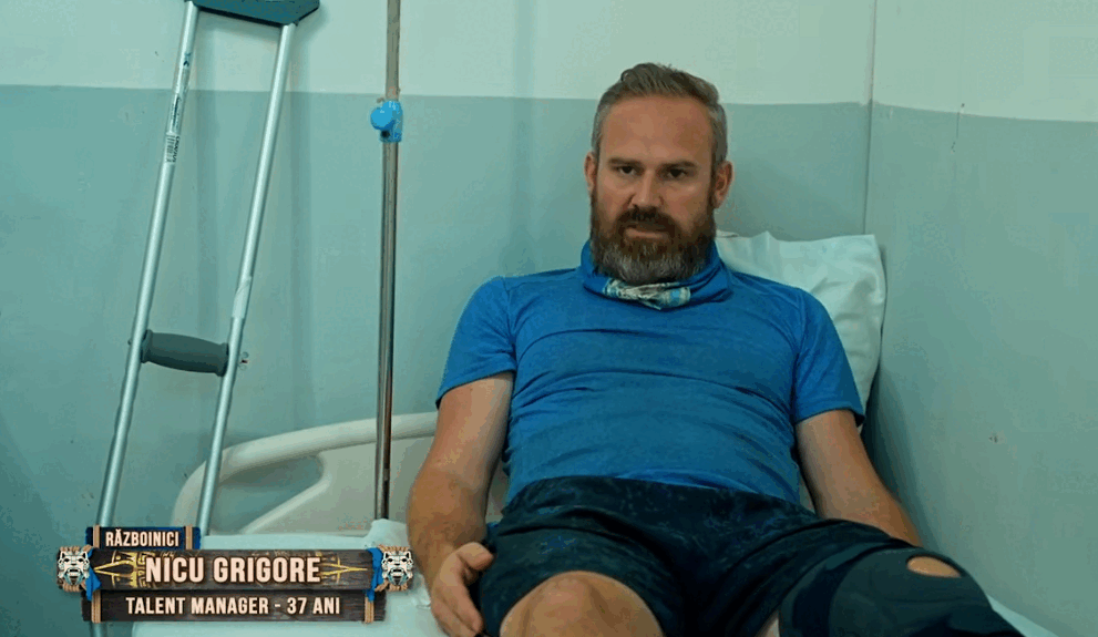 Nicu Grigore, operat după „Survivor România”: Probleme grave la genunchi