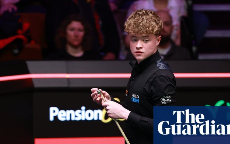 Teenage star Stan Moody fails to make most of bright start against Kyren Wilson | World Snooker Championship
