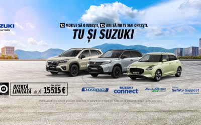 10 motive să alegi SUZUKI: 10 ani de drumuri cu tehnologie hibridă! Ofertă de neratat
