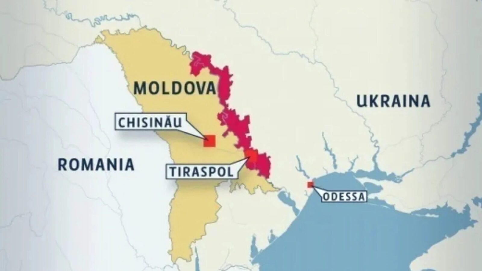 Chișinău blochează accesul la comandamentul trupelor ruse din Transnistria