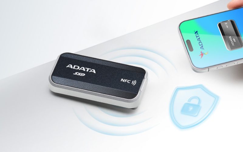 ADATA lansează Urban Tapsafe: SSD extern sigur, cu deblocare NFC
