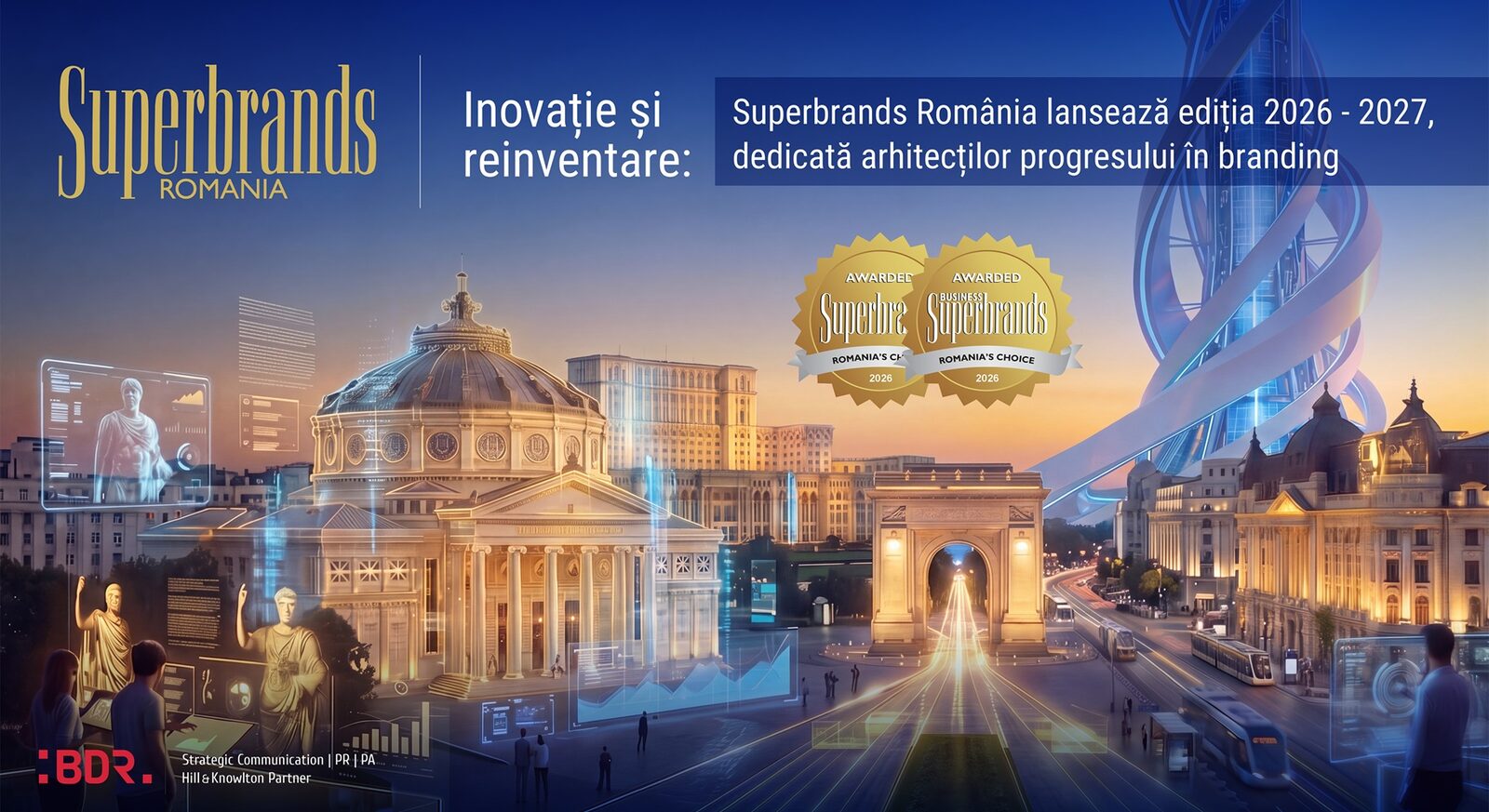 Superbrands România lansează ediția 2026-2027: Arhitecții progresului în branding, premiați