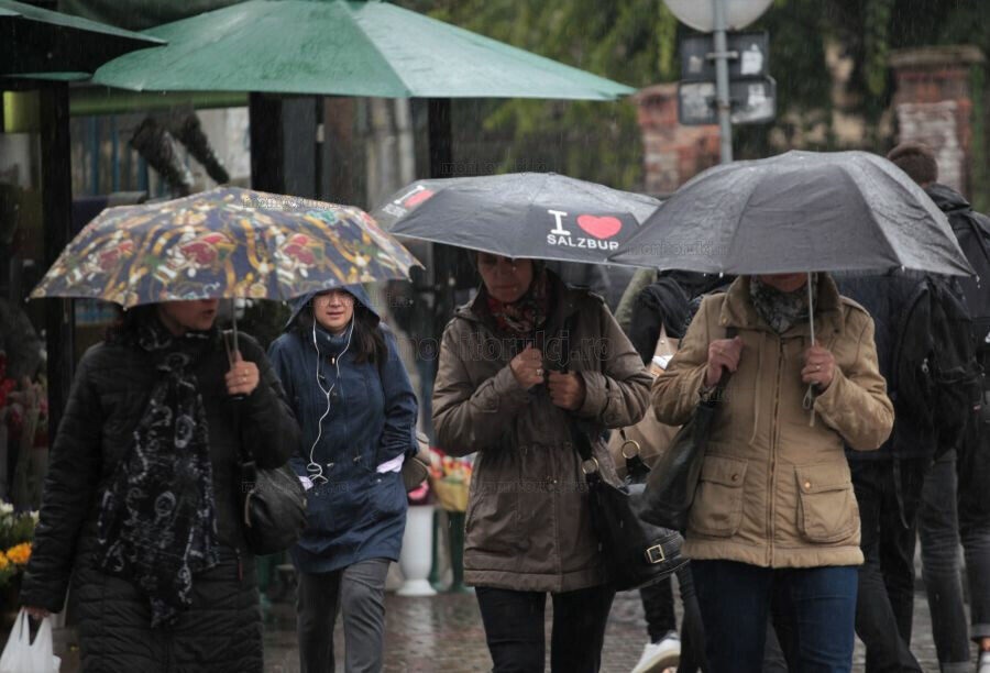 Meteorologii au anunțat ploaie la Cluj-Napoca