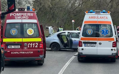 Accident grav la ieșire din Mediaș spre Moșna: Victime multiple